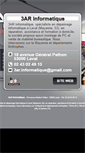 Mobile Screenshot of 3ar-informatique.com