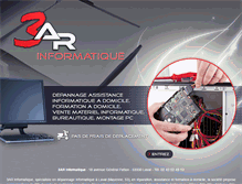 Tablet Screenshot of 3ar-informatique.com